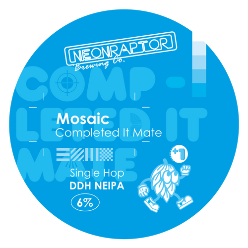 Mosaic, Completed it Mate - 30L Key Keg