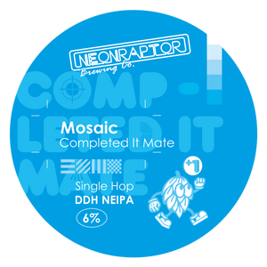 Mosaic, Completed it Mate - 30L Key Keg