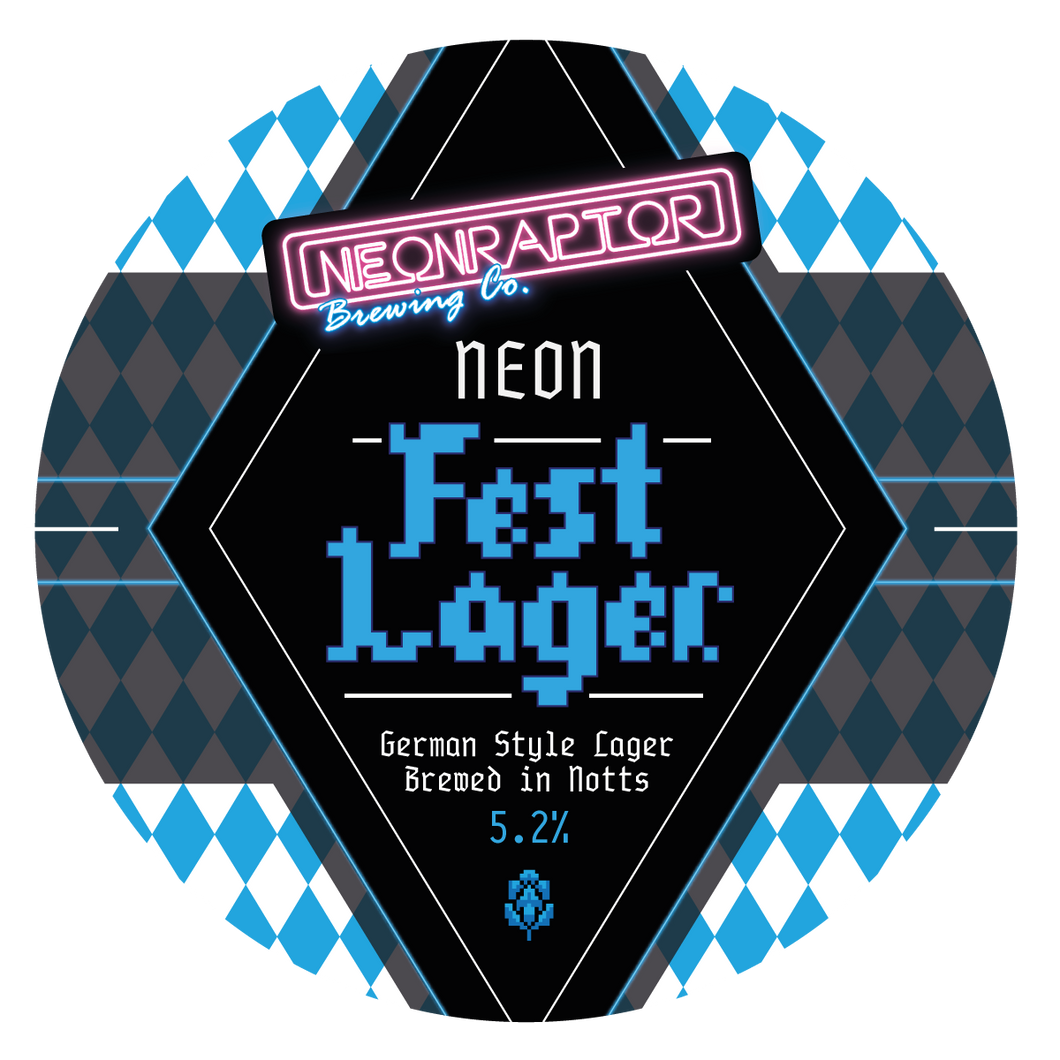 Neon Fest Lager - 30L Key Keg