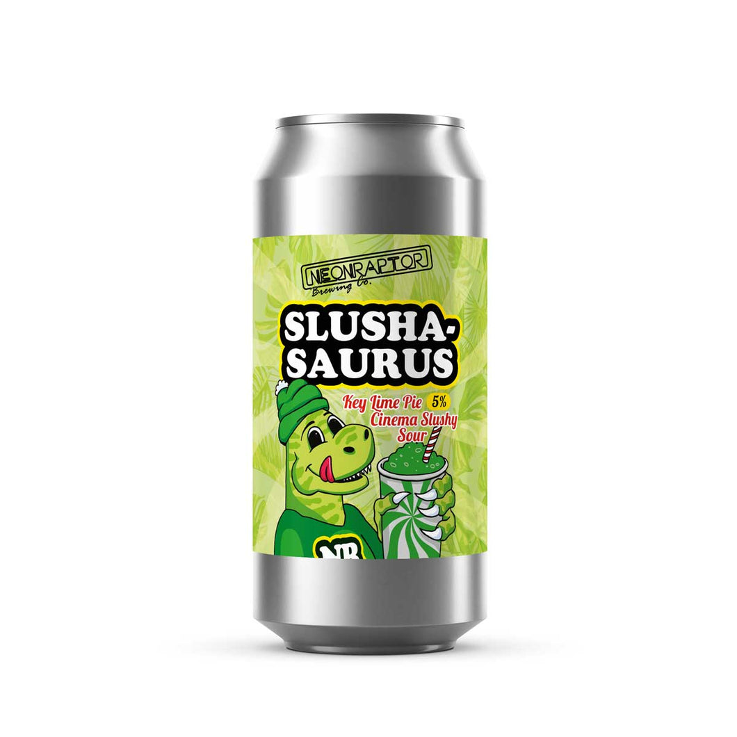Slushasaurus - Key Lime Pie - Case of 24 Cans (440ml)