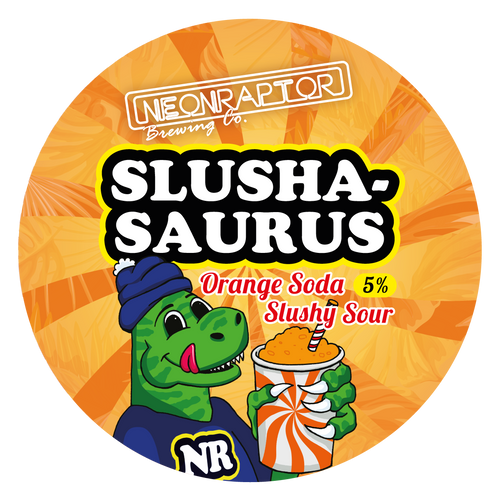 Slushasaurus Orange Soda Slushy Sour - 30L Key Keg
