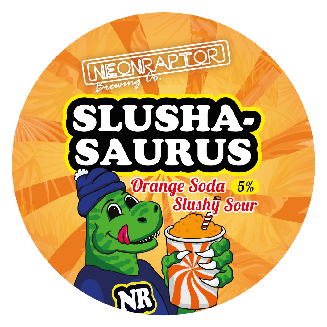 Slushasaurus Orange Soda Slushy Sour - 30L Key Keg